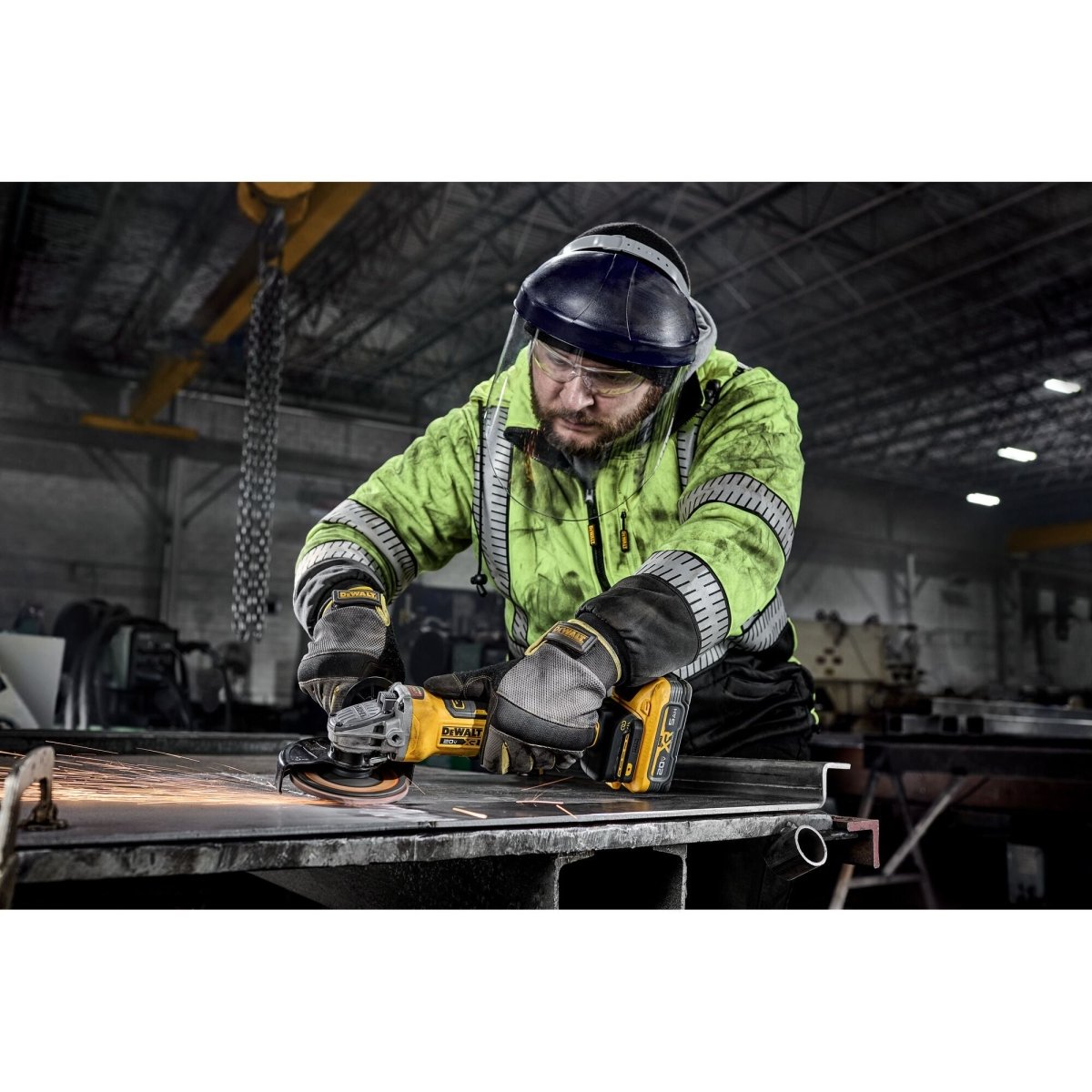 Dewalt 20V Max* Xr Brushless Cordless 4 - 1/2 In. - 5 In. Variable Speed Paddle Switch Grinder (Tool Only) - AAA Industrial Supply