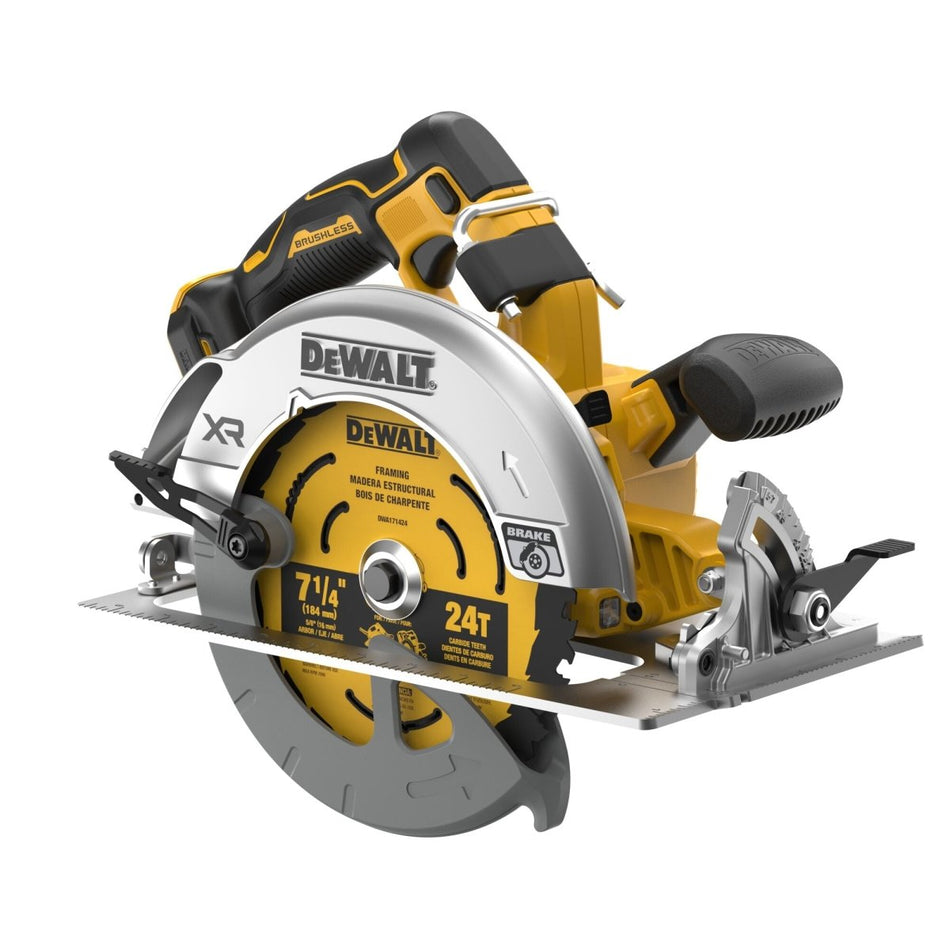 Dewalt 20V Max* Xr Brushless Cordless 7 - 1/4 In. Circular Saw (Tool Only) - AAA Industrial Supply