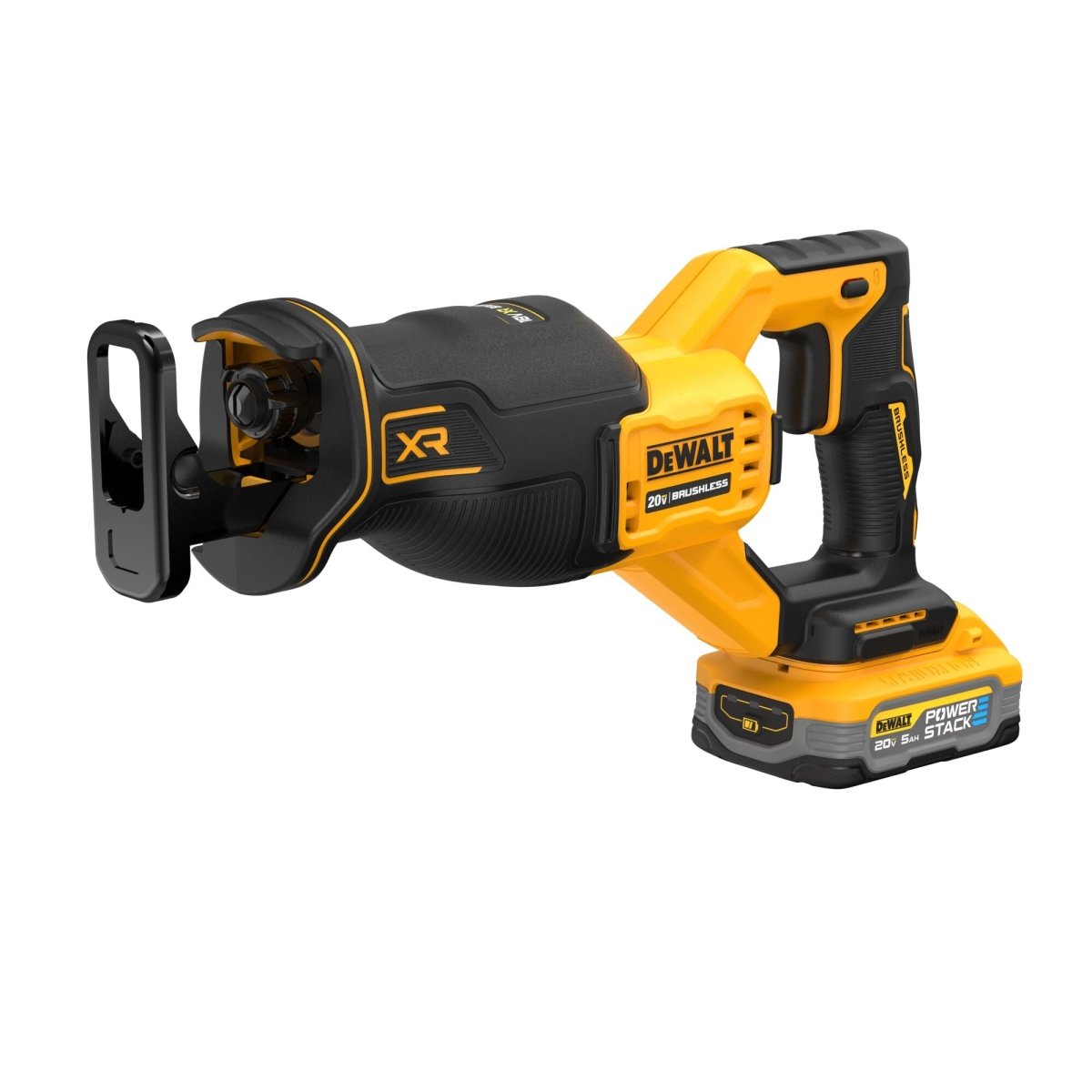 Dewalt 20V Max* Xr Brushless Cordless Reciprocating Saw Kit With Dewalt Powerstack 5Ah Battery - AAA Industrial Supply