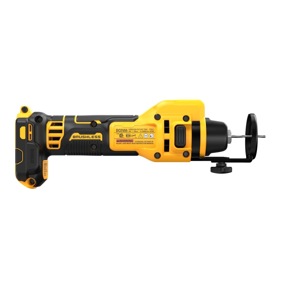 Dewalt 20V Max* Xr Brushless Drywall Cut - Out Tool (Tool Only) - AAA Industrial Supply