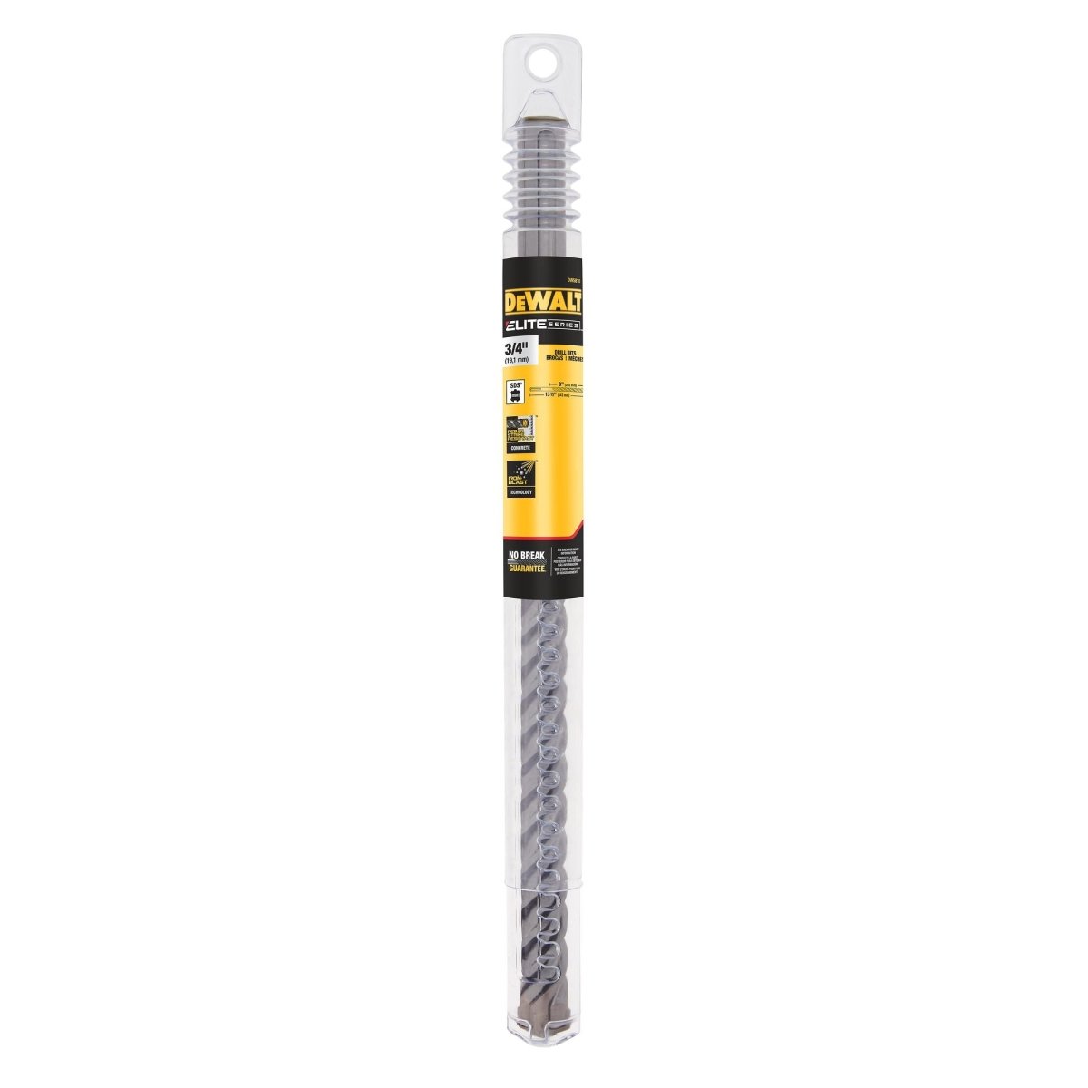 Dewalt 3/4 - Inch By 8 - Inch By 13 - 1/2 - Inch 4 - Cutter Sds Max Rotary Hammer Bit - AAA Industrial Supply
