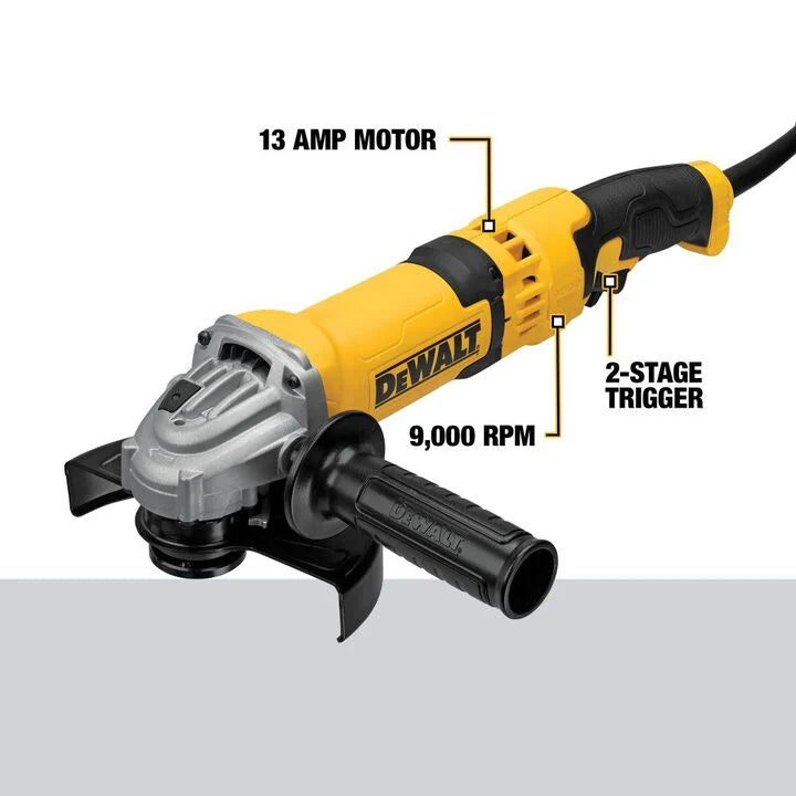 DEWALT 4-1/2 In.(115mm)- 6 In. (125mm) High Performance Trigger Switch Grinder