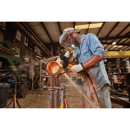 Dewalt 5 In. / 6 In. Brushless Paddle Switch Small Angle Grinder With Kickback Break - AAA Industrial Supply