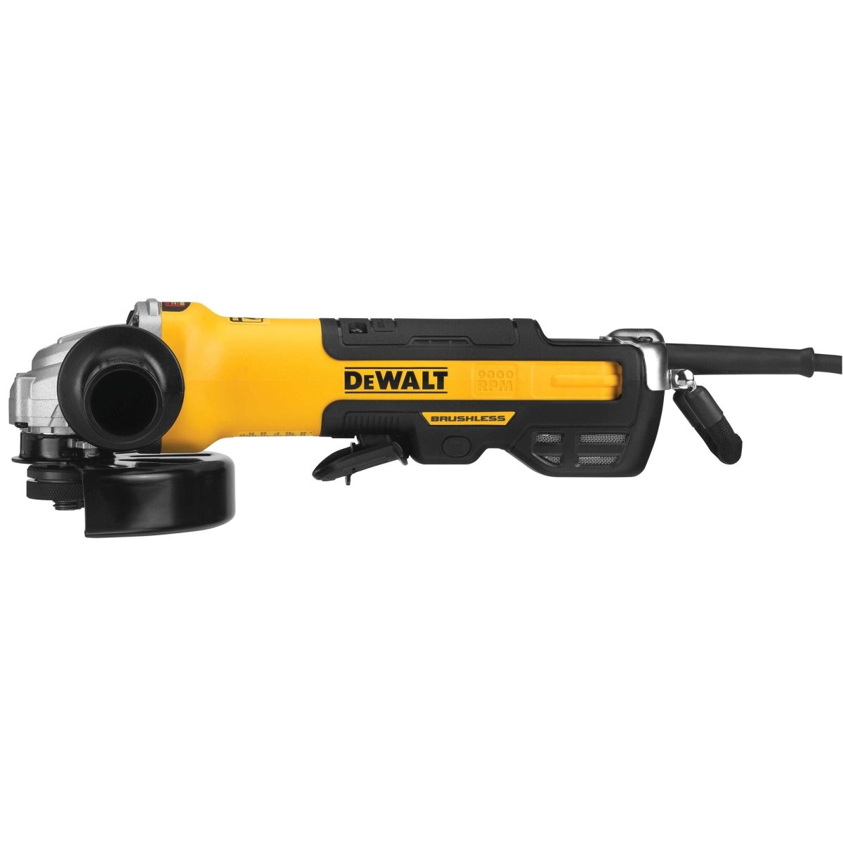 Dewalt 5 In. / 6 In. Brushless Paddle Switch Small Angle Grinder With Kickback Break - AAA Industrial Supply