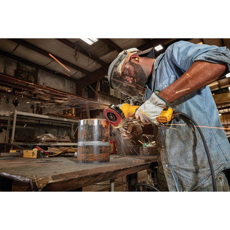 Dewalt 5 In. Brushless Paddle Switch Small Angle Grinder With Kickback Brake, No Lock - On - AAA Industrial Supply