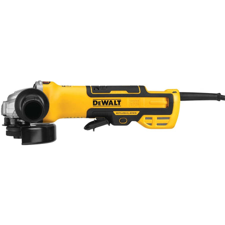 Dewalt 5 In. Brushless Paddle Switch Small Angle Grinder With Kickback Break - AAA Industrial Supply