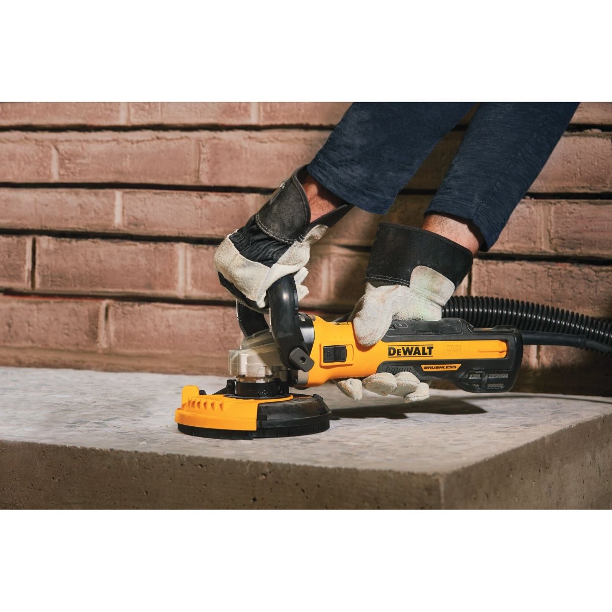 Dewalt 5 In. Brushless Surface Grinder With Kickback Break Kit - AAA Industrial Supply