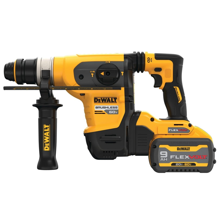 Dewalt 60V Max* 1 - 1/4 In. Brushless Cordless Sds Plus Rotary Hammer Kit - AAA Industrial Supply