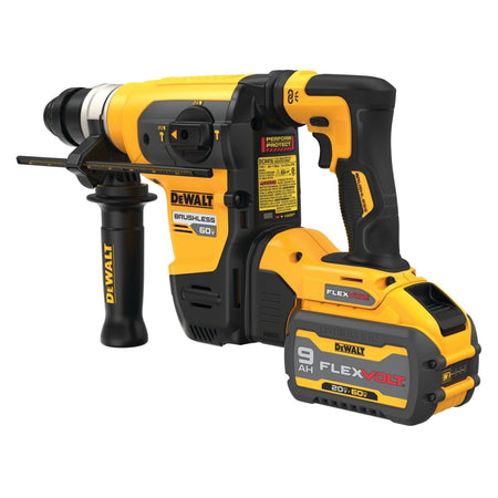 Dewalt 60V Max* 1 - 1/4 In. Brushless Cordless Sds Plus Rotary Hammer Kit - AAA Industrial Supply