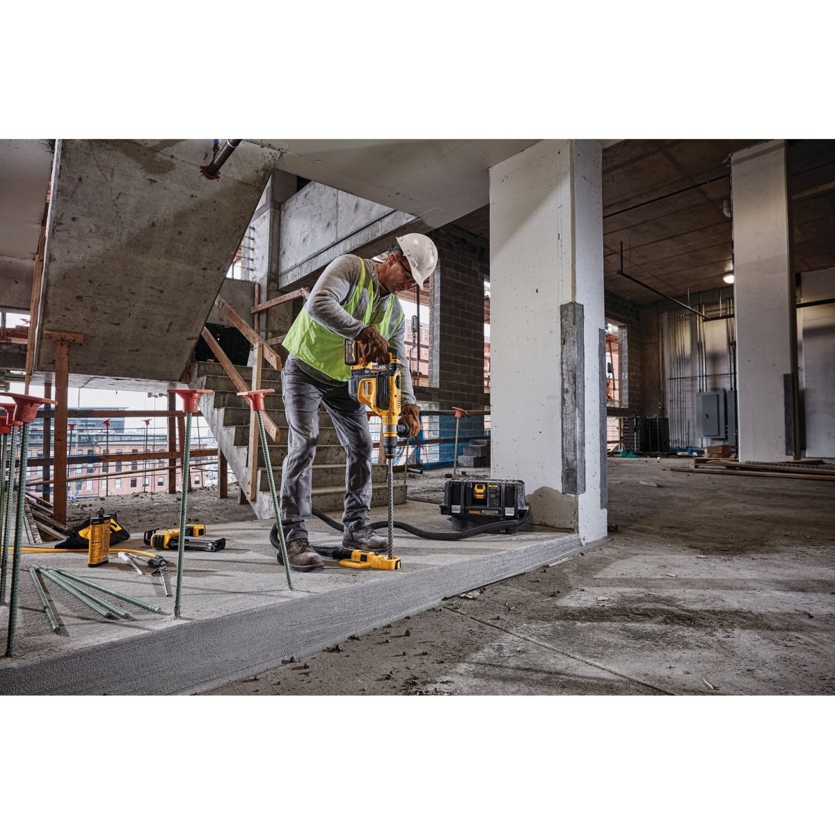 Dewalt 60V Max* 1 - 3/4 In. Brushless Cordless Sds Max Combination Rotary Hammer Kit - AAA Industrial Supply