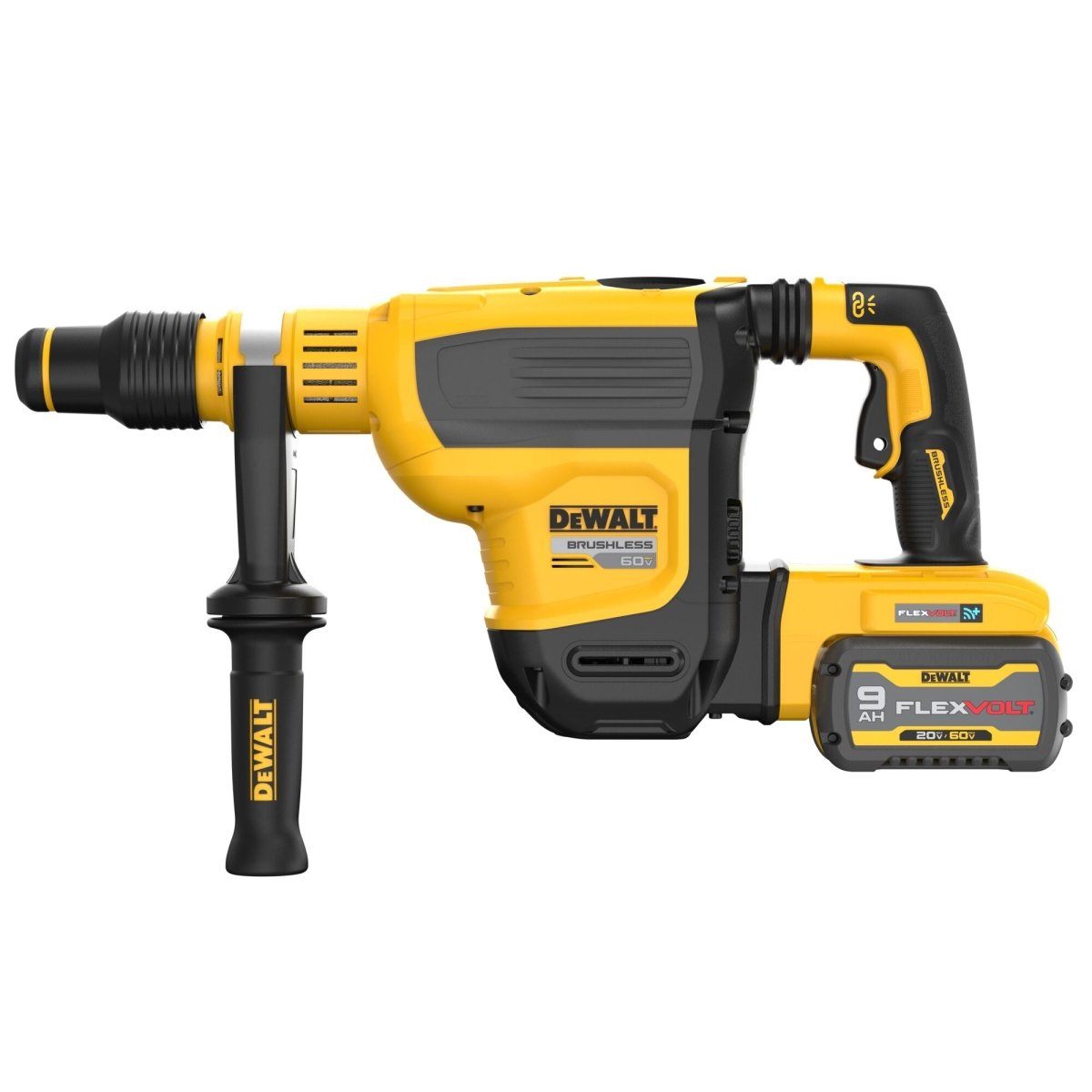 Dewalt 60V Max* 1 - 3/4 In. Brushless Cordless Sds Max Combination Rotary Hammer Kit - AAA Industrial Supply