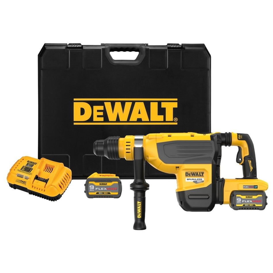 Dewalt 60V Max* 1 - 7/8 In. Brushless Cordless Sds Max Combination Rotary Hammer Kit - AAA Industrial Supply