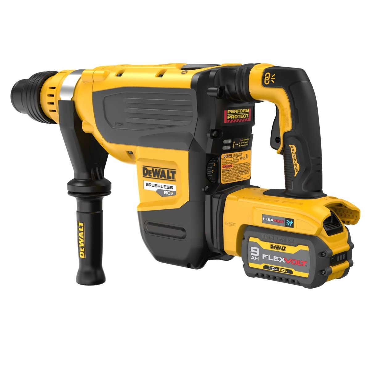 Dewalt 60V Max* 1 - 7/8 In. Brushless Cordless Sds Max Combination Rotary Hammer Kit - AAA Industrial Supply