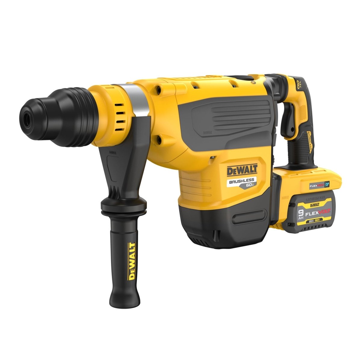 Dewalt 60V Max* 1 - 7/8 In. Brushless Cordless Sds Max Combination Rotary Hammer Kit - AAA Industrial Supply