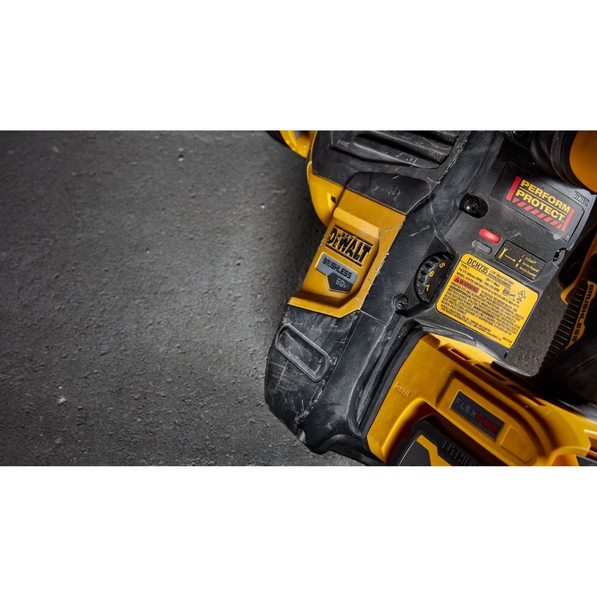 Dewalt 60V Max* 1 - 7/8 In. Brushless Cordless Sds Max Combination Rotary Hammer Kit - AAA Industrial Supply