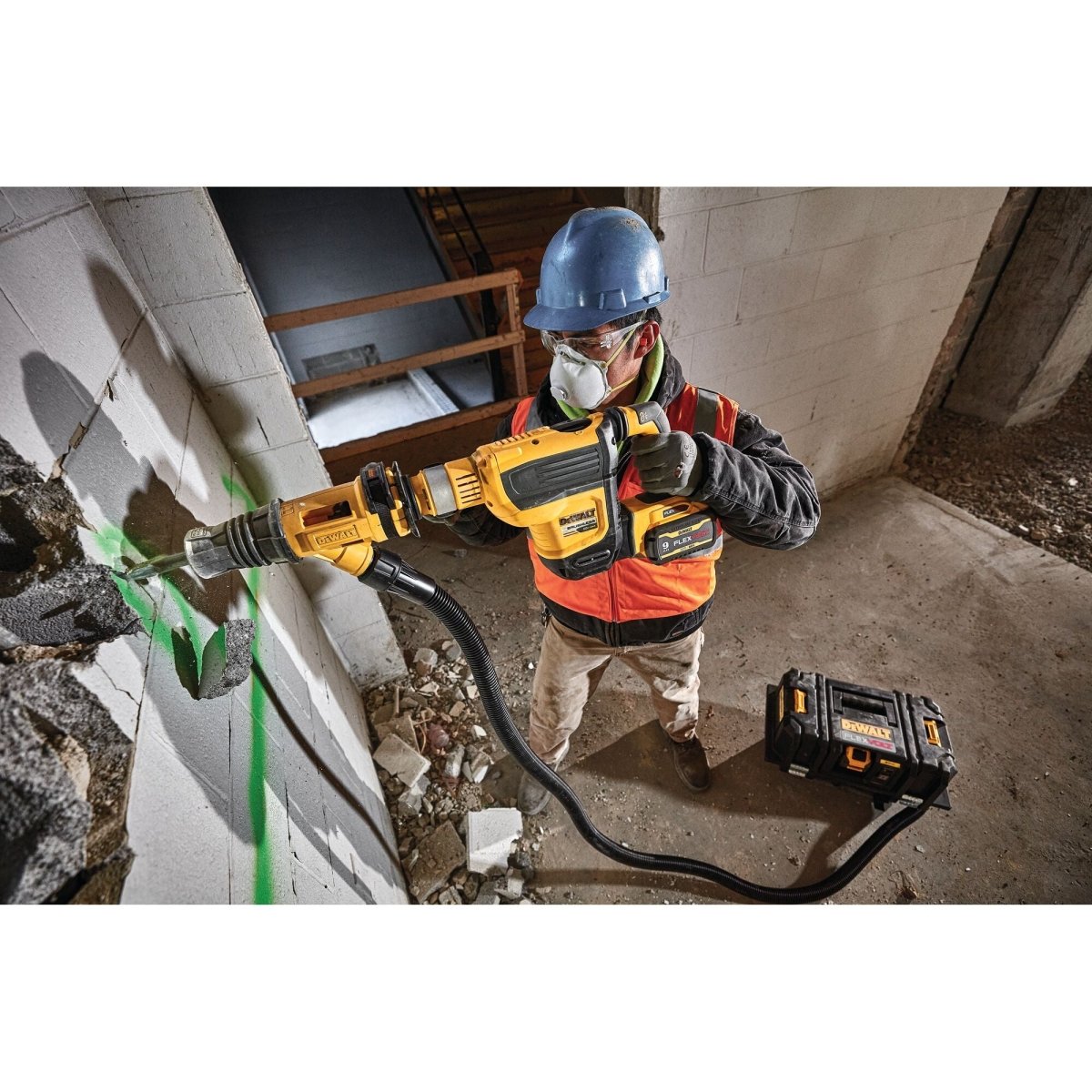 Dewalt 60V Max* Brushless Cordless 1 - 3/4 In. Sds Max Combination Rotary Hammer (Tool Only) - AAA Industrial Supply