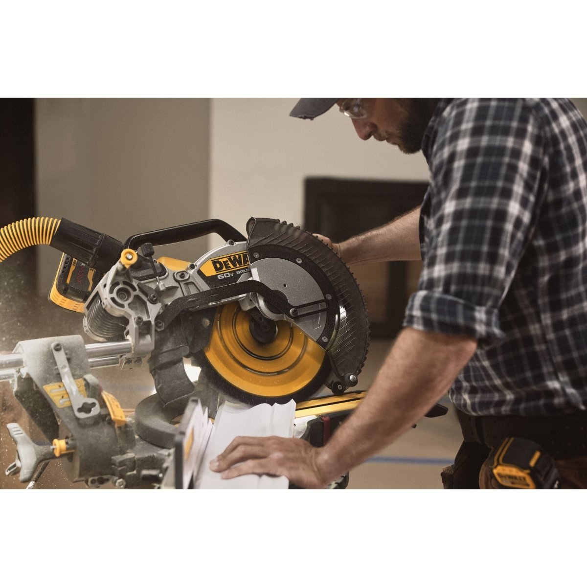 Dewalt 60V Max* Brushless Cordless 12 In. Double Bevel Sliding Miter Saw (Tool Only) - AAA Industrial Supply