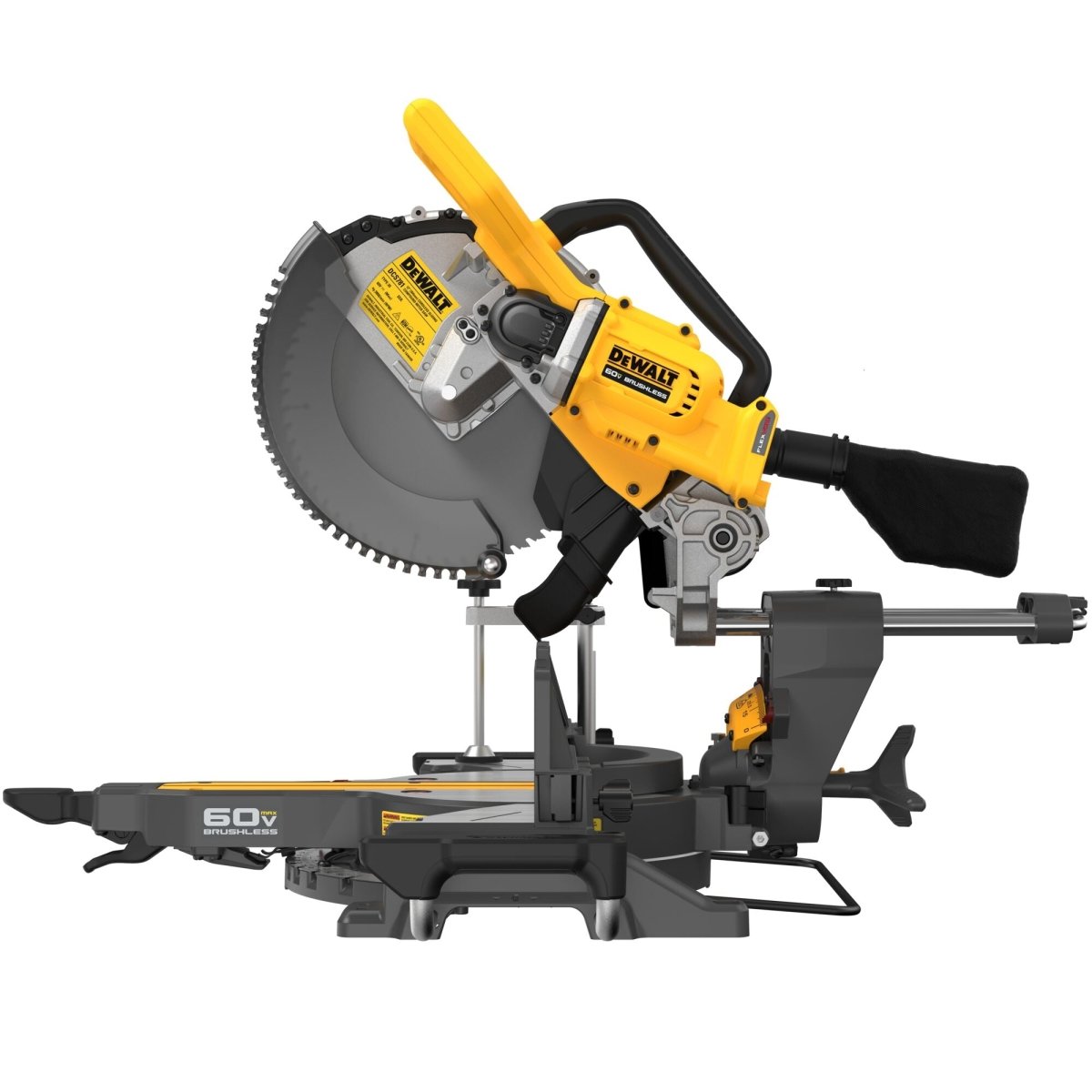 Dewalt 60V Max* Brushless Cordless 12 In. Double Bevel Sliding Miter Saw (Tool Only) - AAA Industrial Supply