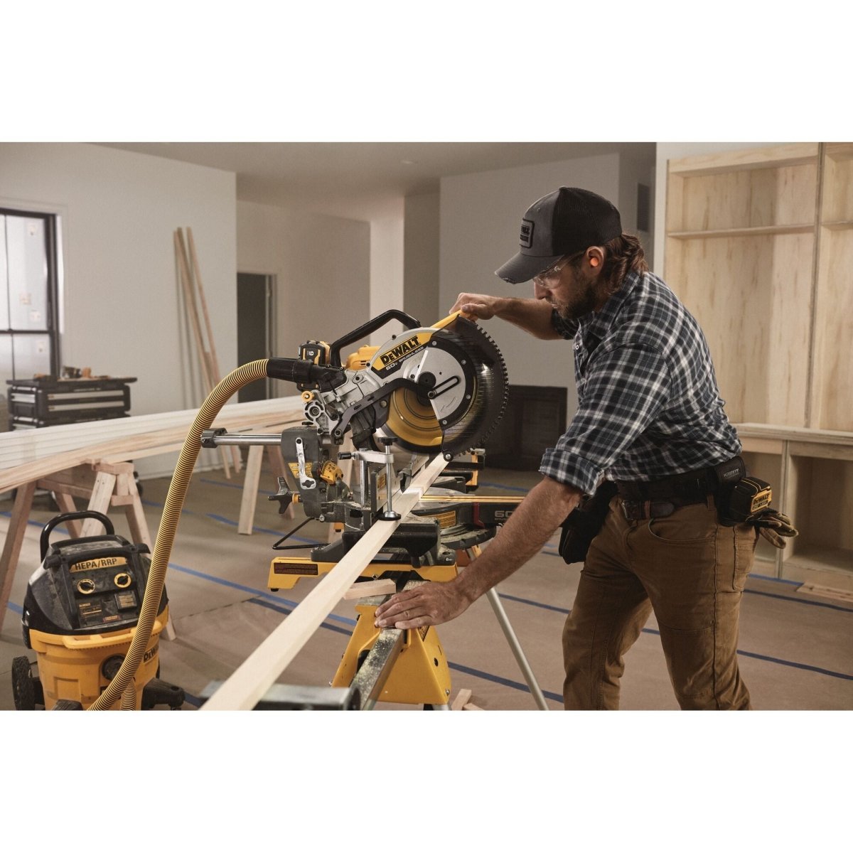 Dewalt 60V Max* Brushless Cordless 12 In. Double Bevel Sliding Miter Saw (Tool Only) - AAA Industrial Supply