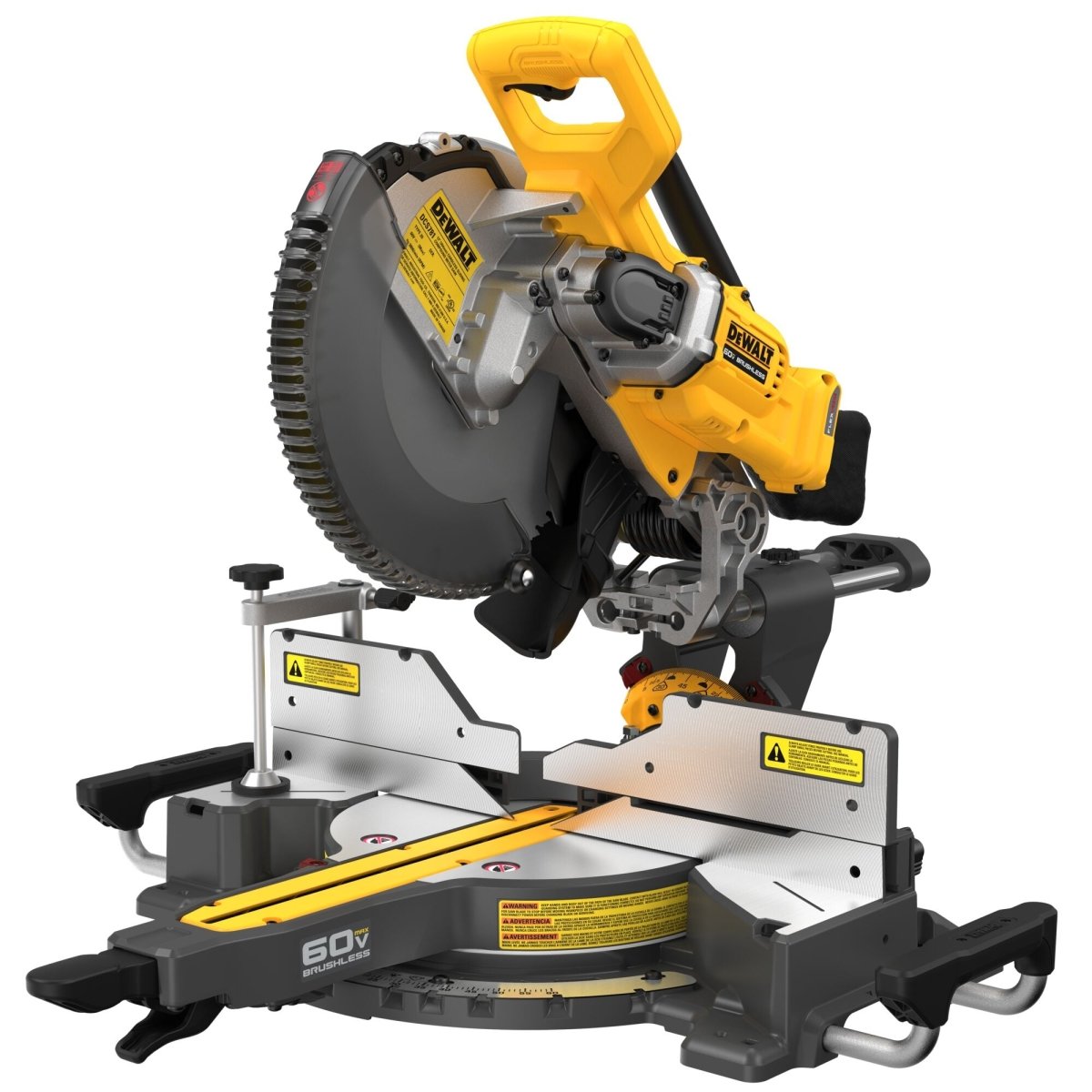 Dewalt 60V Max* Brushless Cordless 12 In. Double Bevel Sliding Miter Saw (Tool Only) - AAA Industrial Supply