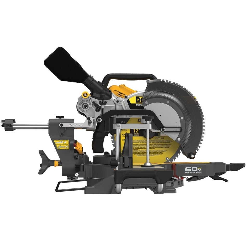 Dewalt 60V Max* Brushless Cordless 12 In. Double Bevel Sliding Miter Saw (Tool Only) - AAA Industrial Supply