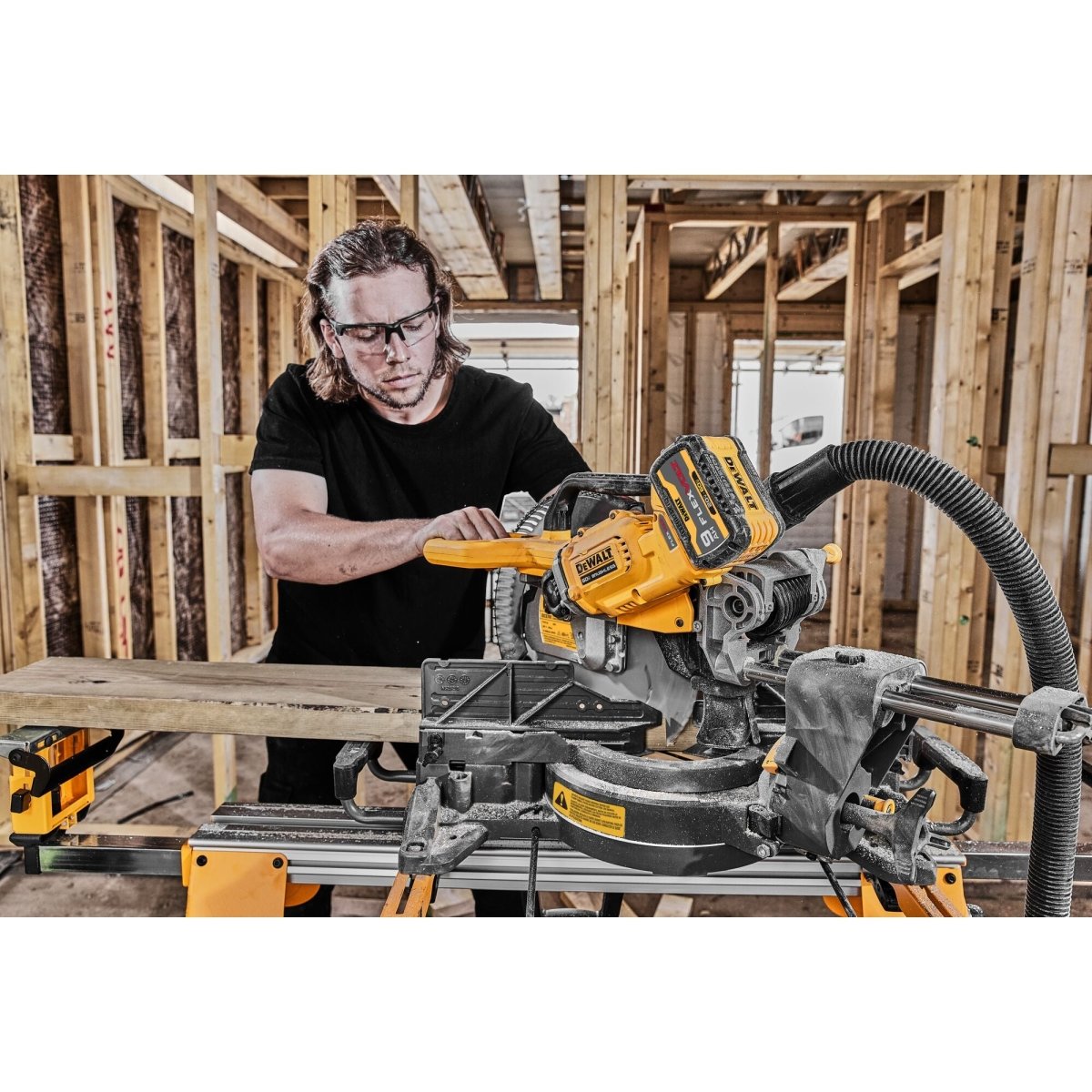 Dewalt 60V Max* Brushless Cordless 12 In. Double Bevel Sliding Miter Saw (Tool Only) - AAA Industrial Supply