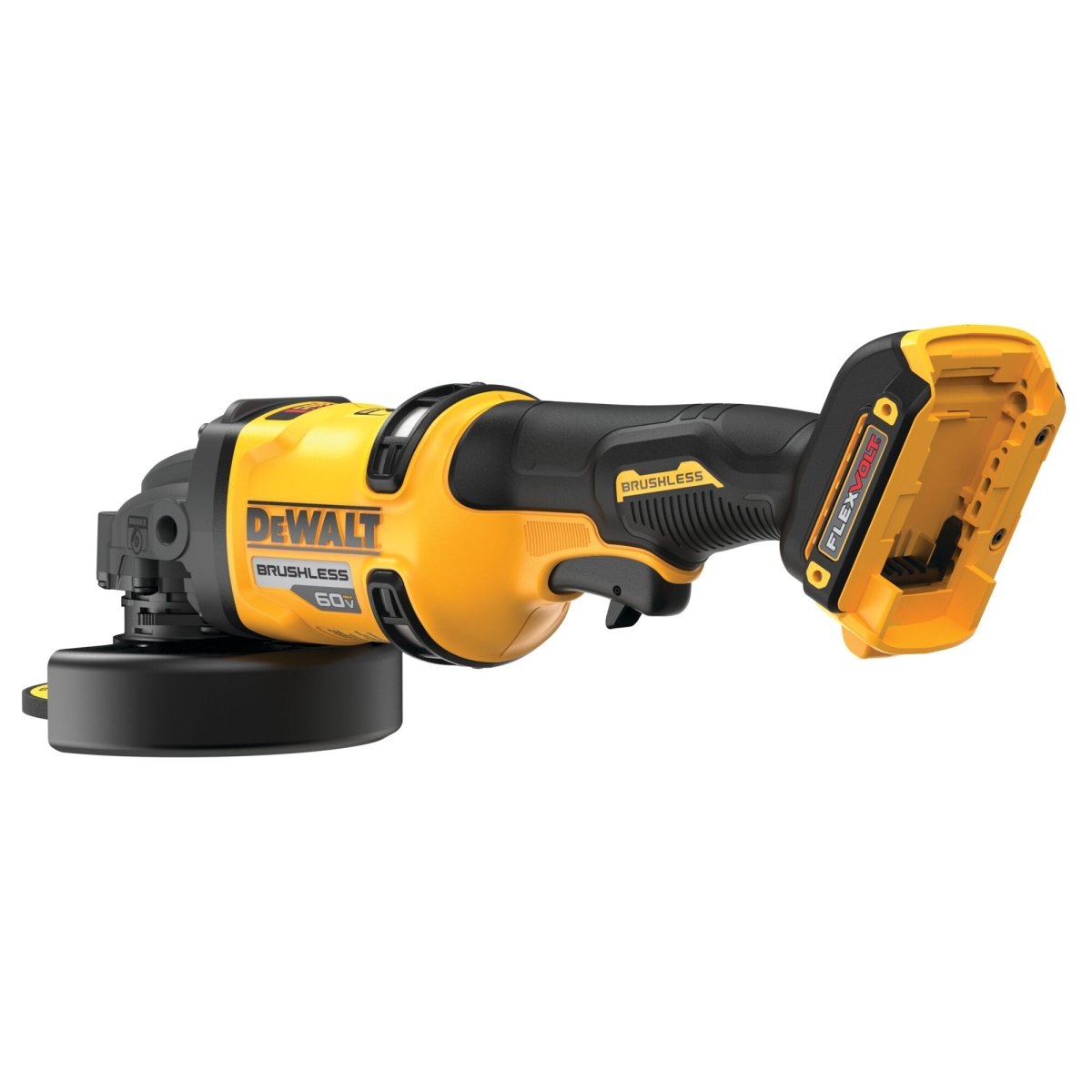 Dewalt 60V Max* Brushless Cordless 4 - 1/2 In. - 6 In. Grinder With Kickback Brake (Tool Only) - AAA Industrial Supply