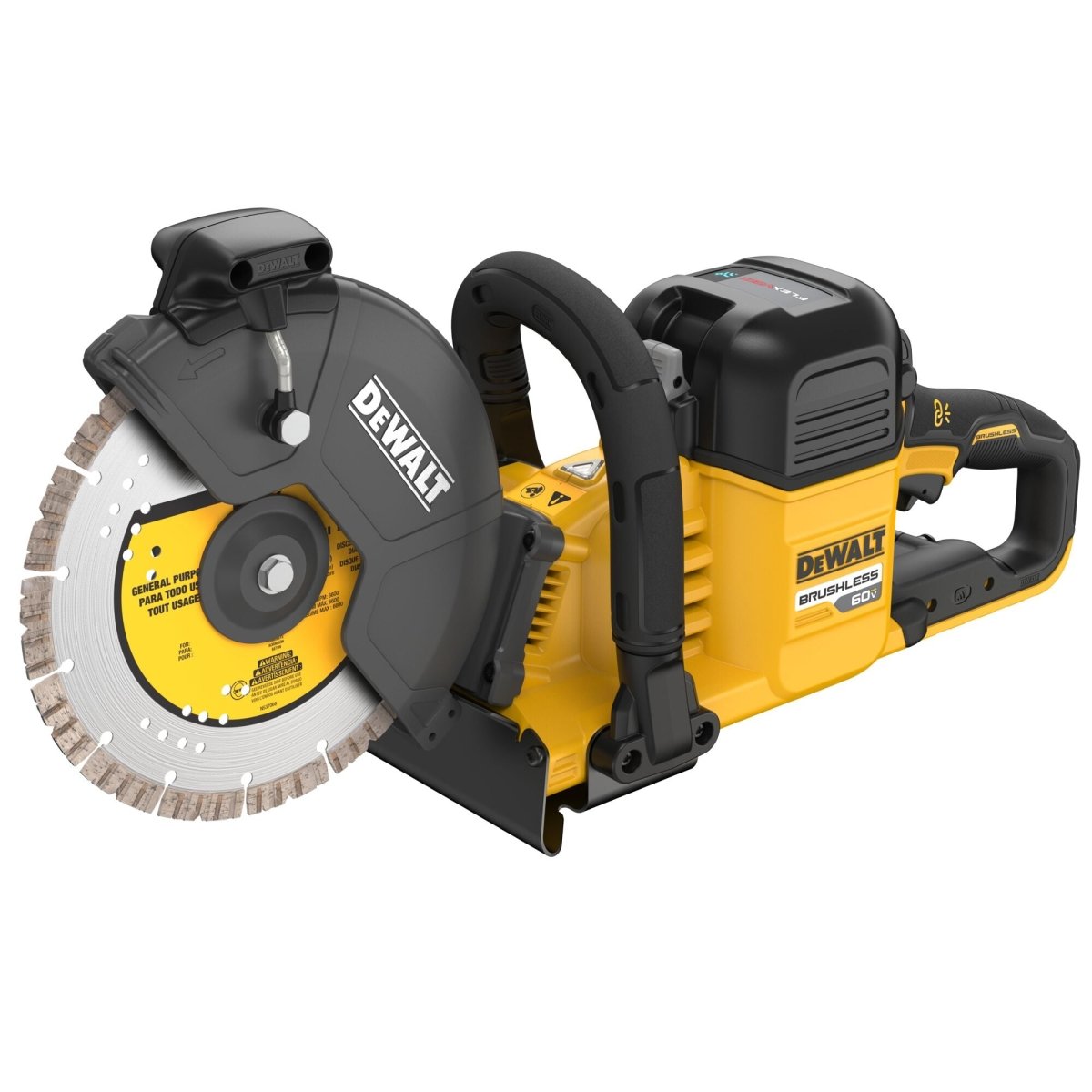 Dewalt 60V Max* Brushless Cordless 9 In. Cut - Off Saw (Tool Only) - AAA Industrial Supply
