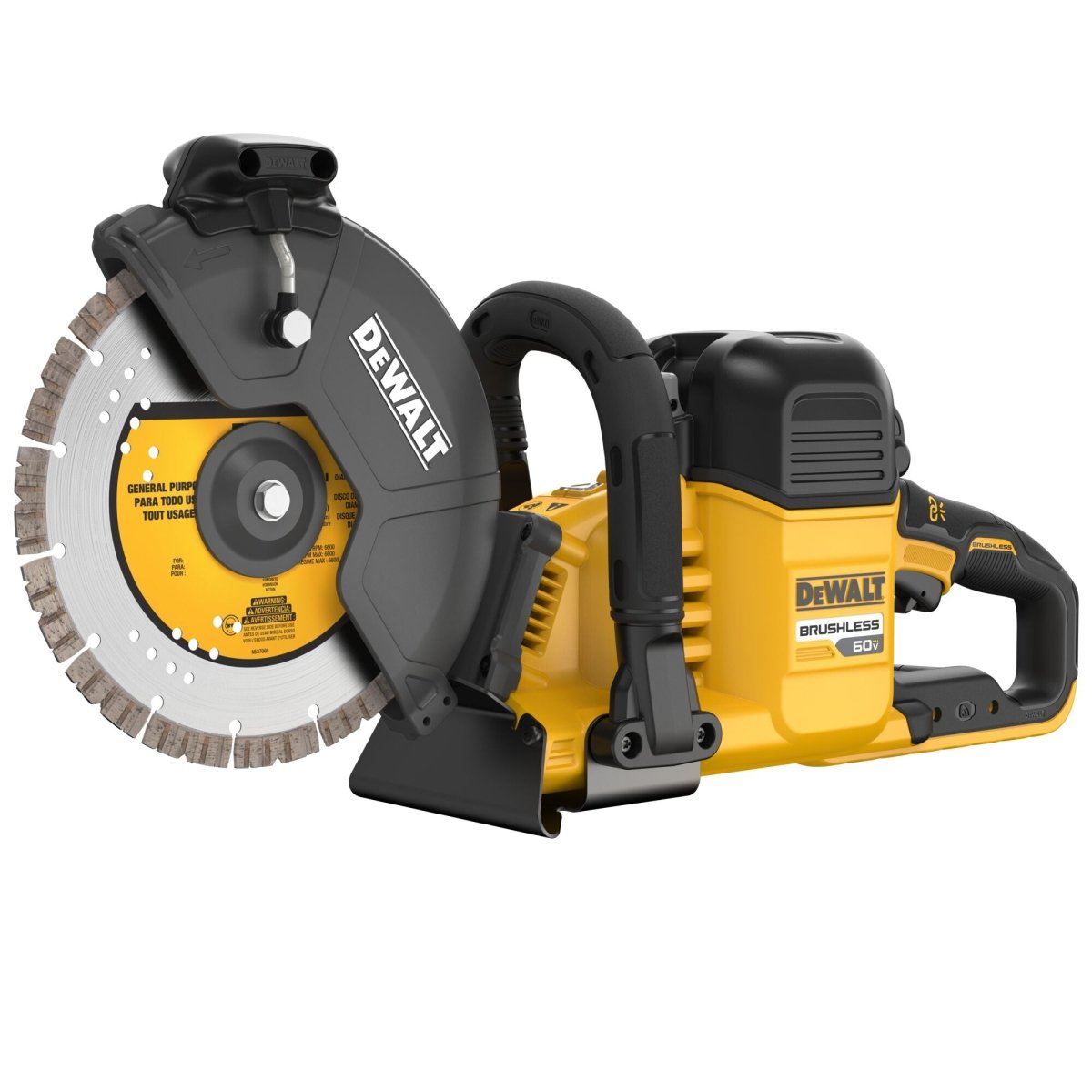 Dewalt 60V Max* Brushless Cordless 9 In. Cut - Off Saw (Tool Only) - AAA Industrial Supply