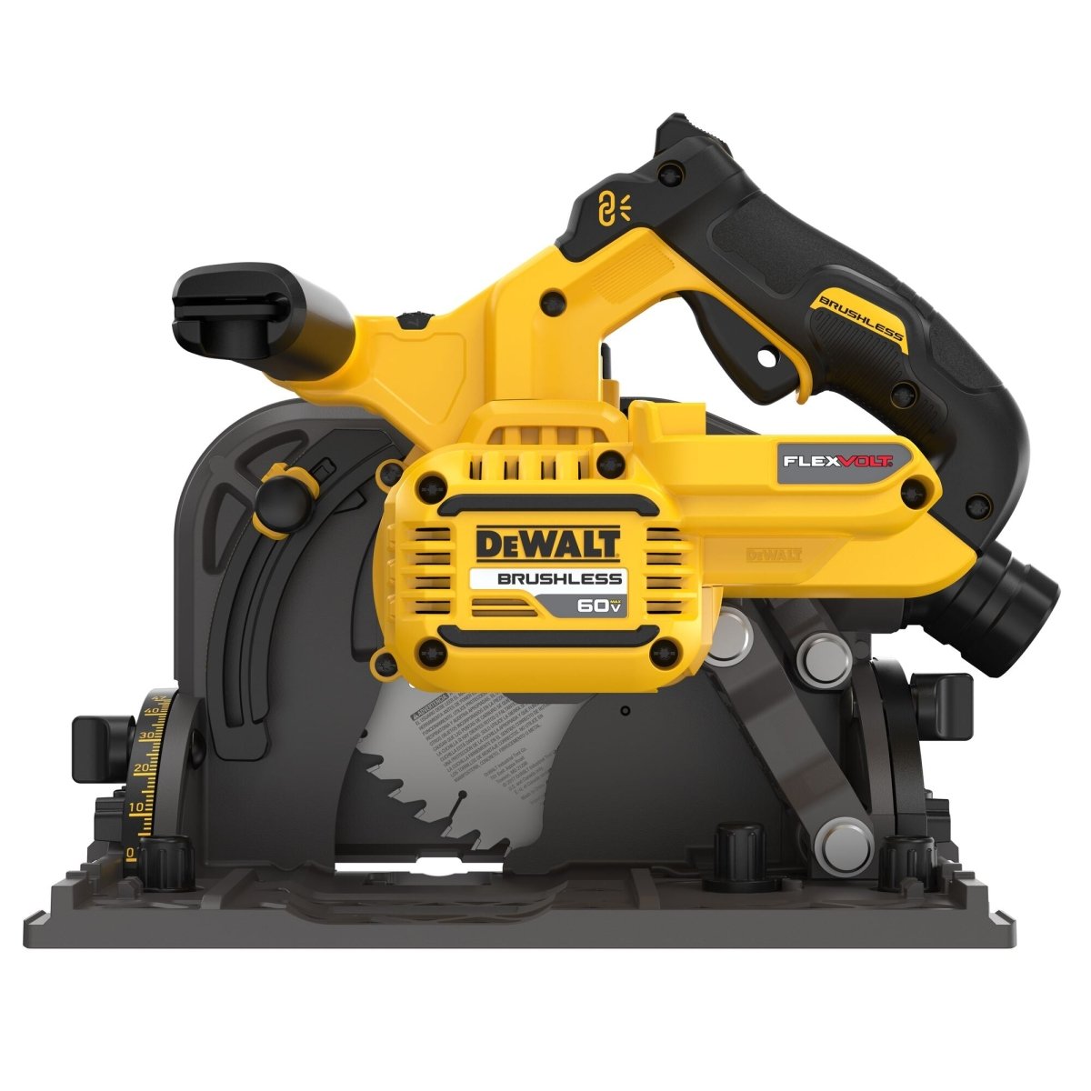 Dewalt 60V Max Circular Saw, 6 - 1/2 - Inch, Cordless Tracksaw, Tool Only - AAA Industrial Supply