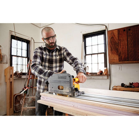 Dewalt 60V Max Circular Saw, 6 - 1/2 - Inch, Cordless Tracksaw, Tool Only - AAA Industrial Supply