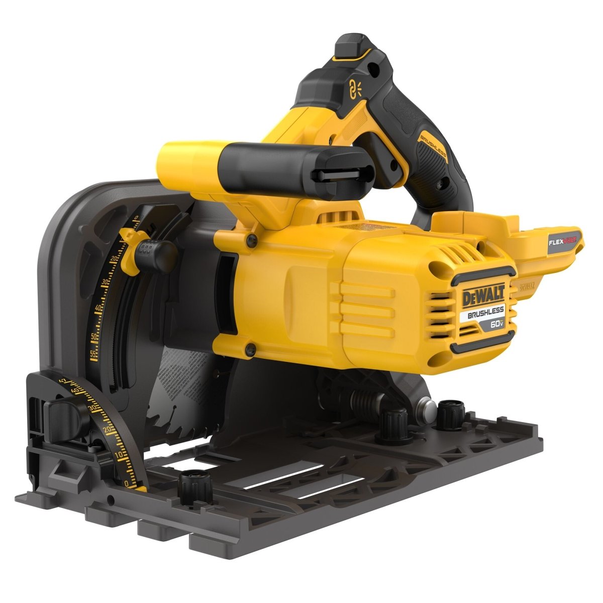 Dewalt 60V Max Circular Saw, 6 - 1/2 - Inch, Cordless Tracksaw, Tool Only - AAA Industrial Supply