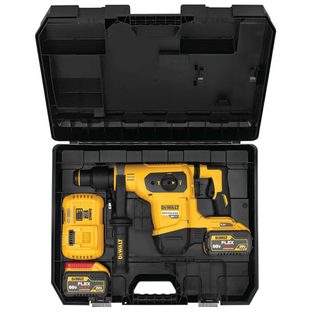 Dewalt 60V Max* Xtreme Cordless Brushless 1 - 9/16 In Sds Max Rotary Hammer Drill Kit (2) Flexvolt Lithium Ion Batteries With Charger - AAA Industrial Supply