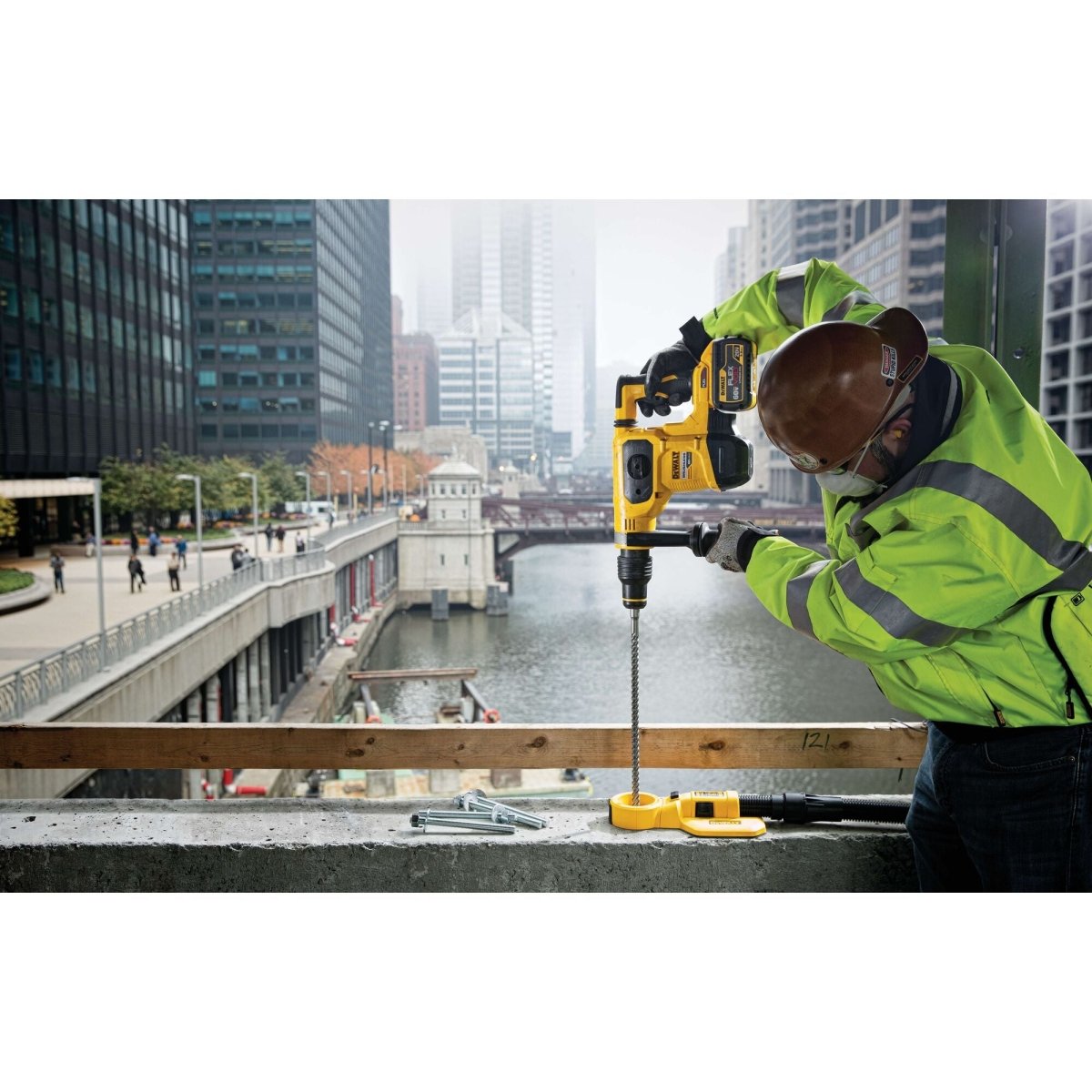 Dewalt 60V Max* Xtreme Cordless Brushless 1 - 9/16 In Sds Max Rotary Hammer Drill - Tool Only - AAA Industrial Supply