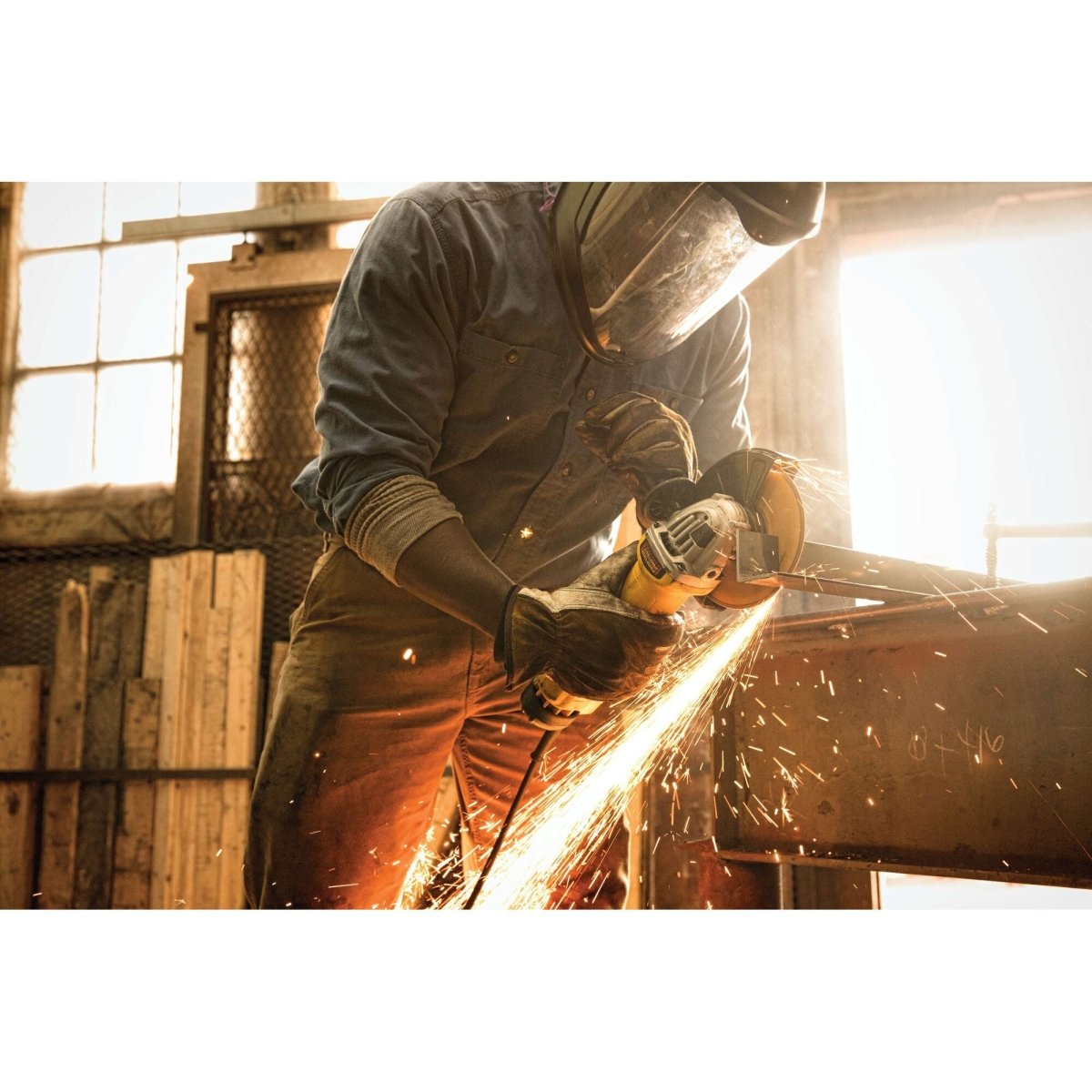 Dewalt Angle Grinder Tool, 6 - Inch, Paddle Switch With No Lock - On, 13 - Amp - AAA Industrial Supply