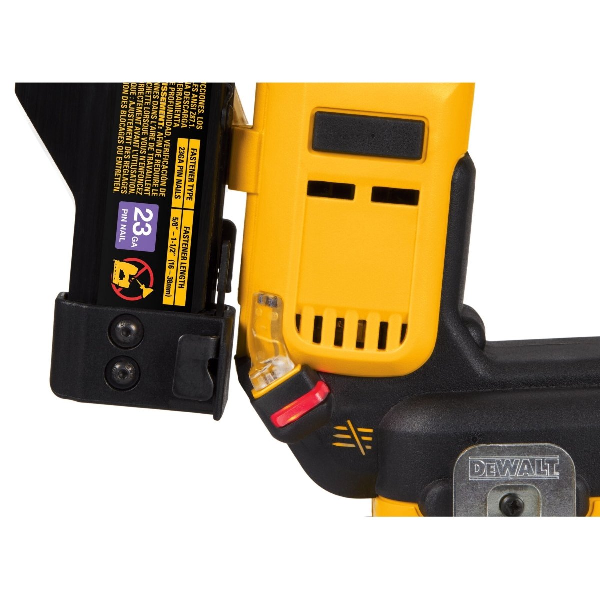 Dewalt Atomic Compact Series 20V Max* Brushless Cordless 23 Ga. Pin Nailer (Tool Only) - AAA Industrial Supply