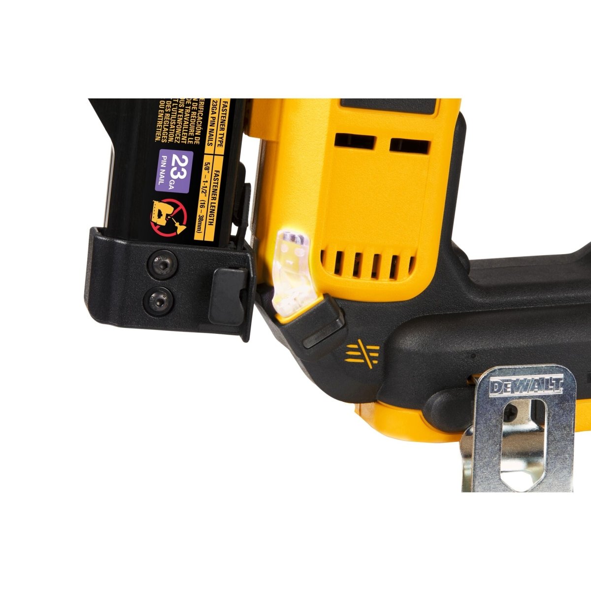 Dewalt Atomic Compact Series 20V Max* Brushless Cordless 23 Ga. Pin Nailer (Tool Only) - AAA Industrial Supply