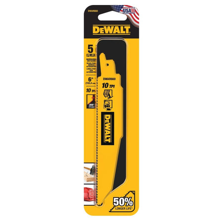 Dewalt Demolition Bimetal Reciprocating Saw Blades - AAA Industrial Supply