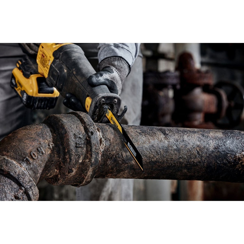 Dewalt Elite Series 9" 8 Tpi Metal Cutting Carbide Tipped Reciprocating Saw Blades (1 Pack) - AAA Industrial Supply