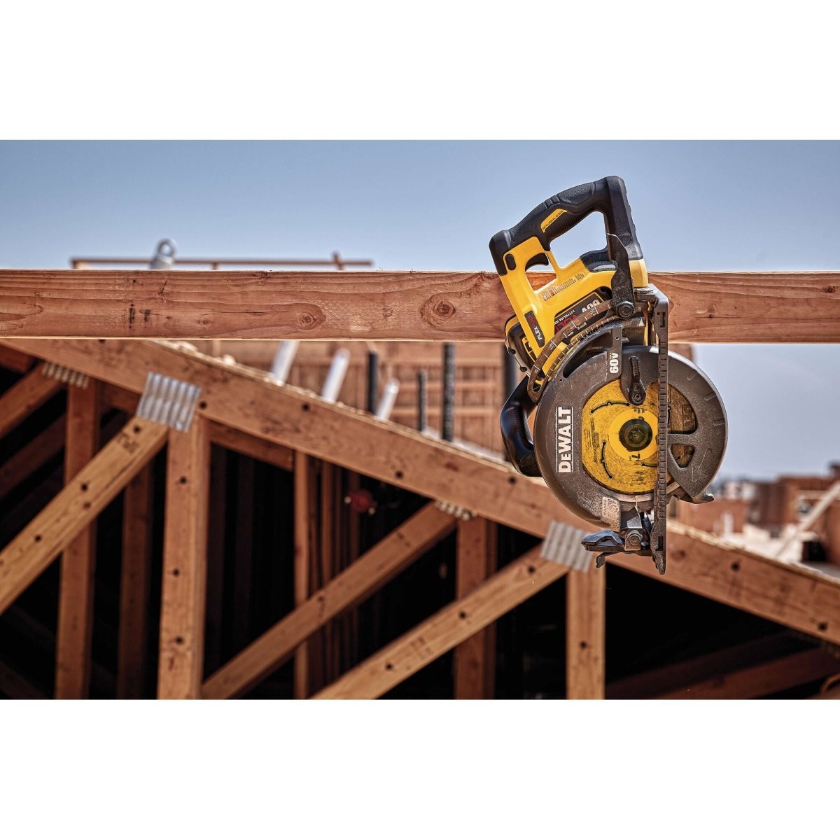 Dewalt Flexvolt 60V Max* 7 - 1/4 In. Cordless Worm Drive Style Saw (Tool Only) - AAA Industrial Supply