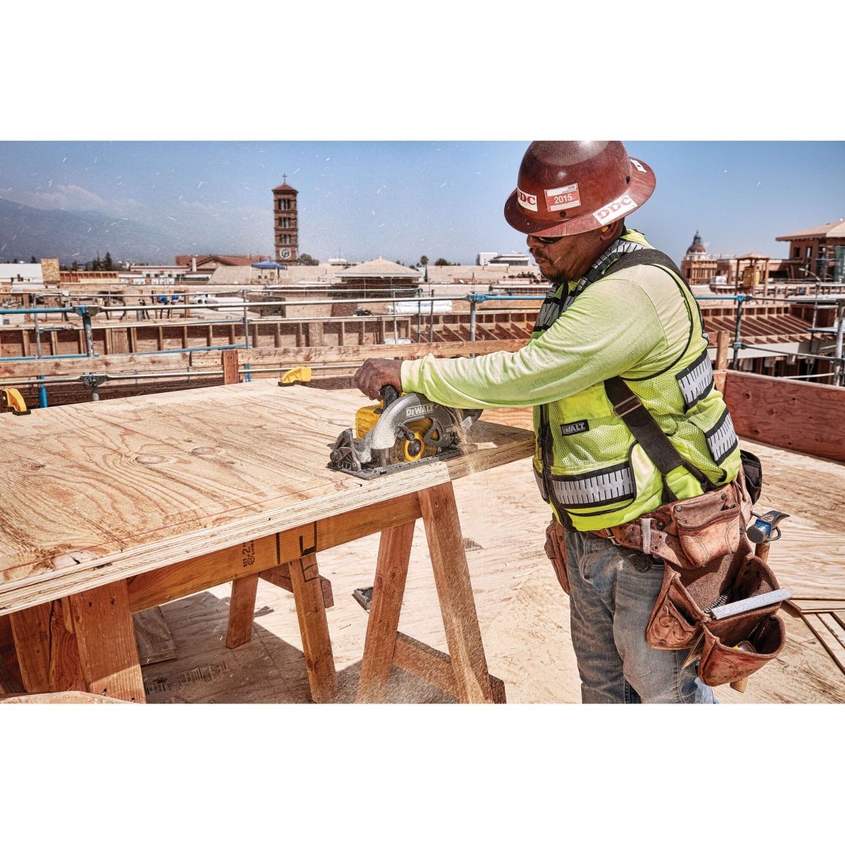 Dewalt Flexvolt 60V Max* 7 - 1/4 In. Cordless Worm Drive Style Saw (Tool Only) - AAA Industrial Supply
