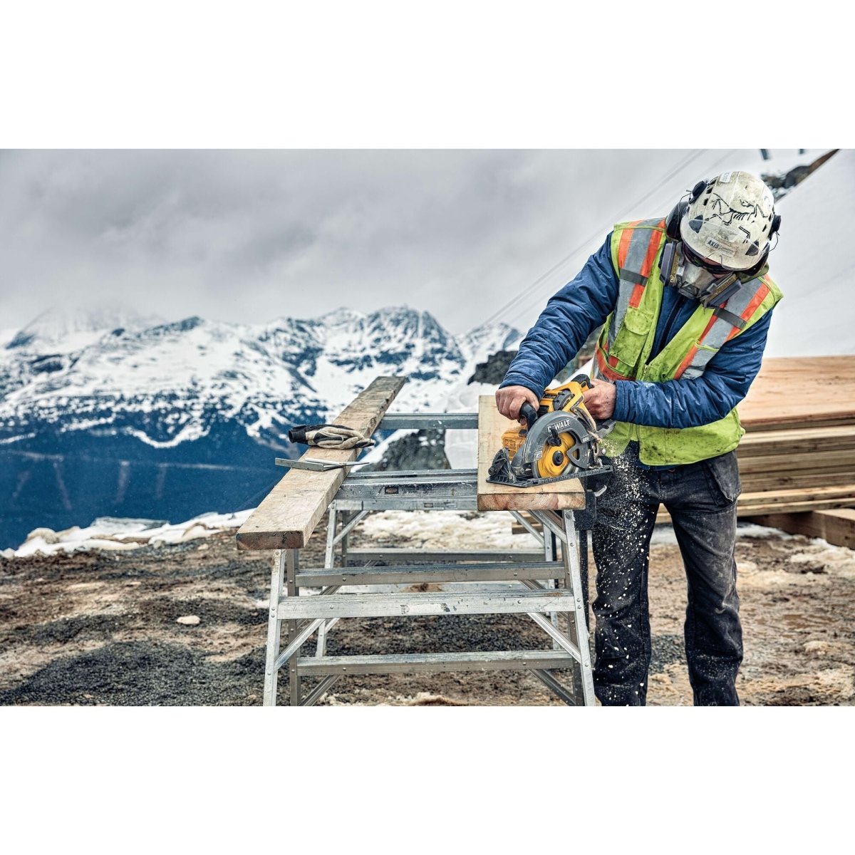 Dewalt Flexvolt 60V Max* 7 - 1/4 In. Cordless Worm Drive Style Saw (Tool Only) - AAA Industrial Supply