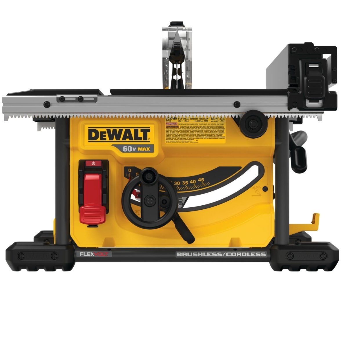 Dewalt Flexvolt 60V Max Table Saw, 8 - 1/4 - Inch, Tool Only - AAA Industrial Supply