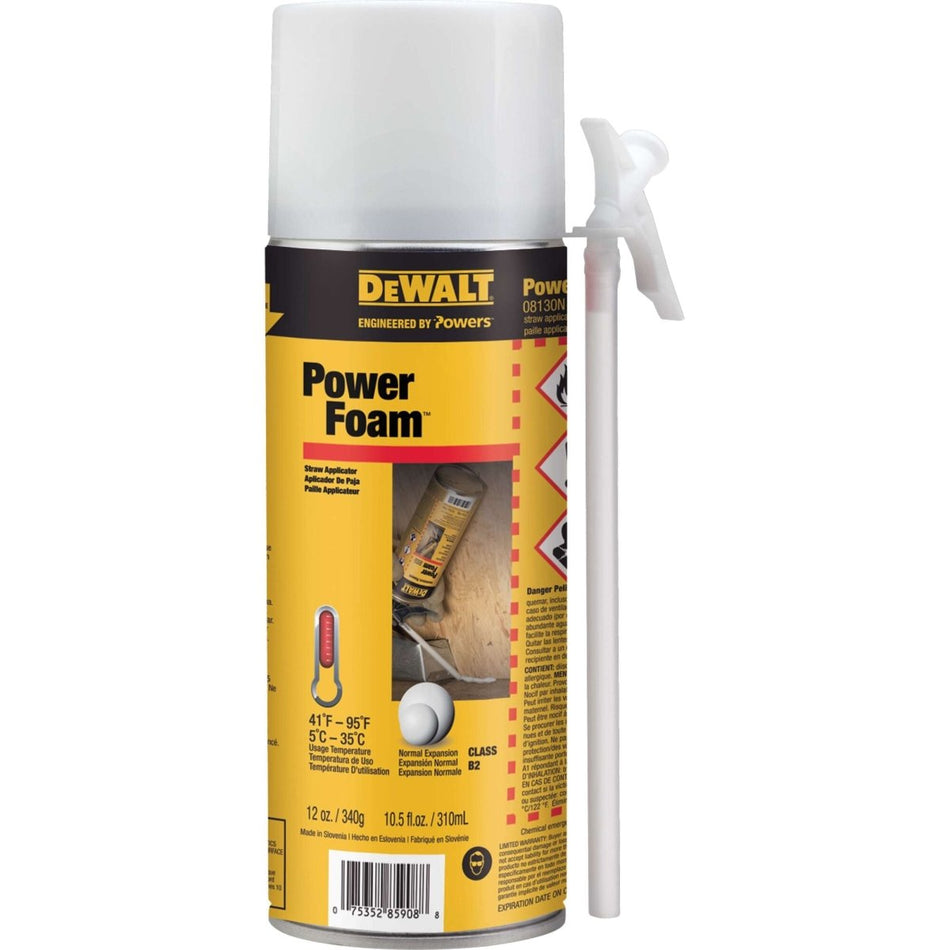 Dewalt Powerfoam 12Oz. (310Ml) - AAA Industrial Supply