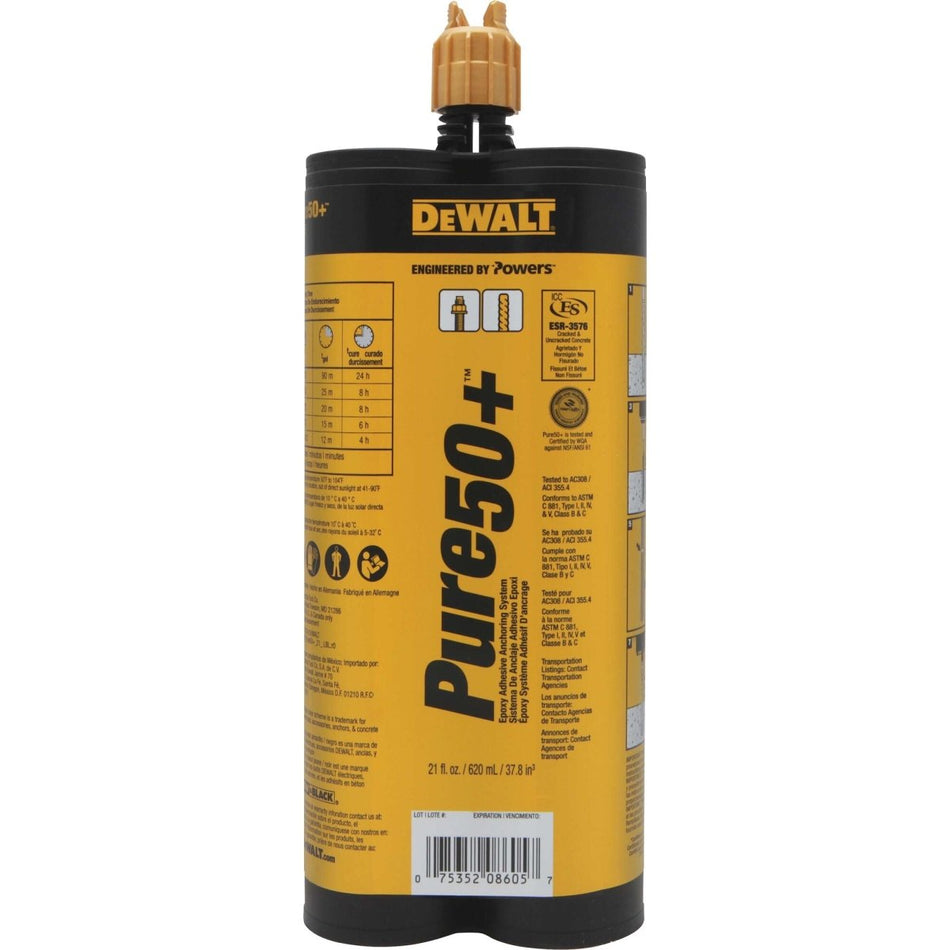 Dewalt Pure50+ 20.5 Oz (610Ml) 1 - 1 Qty: 12 - AAA Industrial Supply