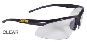 DeWalt Safety Glasses Radius Clear Lens DPG51 - 1 - AAA Industrial Supply