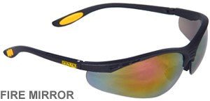 DeWalt Safety Glasses Reinforcer Fire Mirror Lens DPG58 - 6D - AAA Industrial Supply