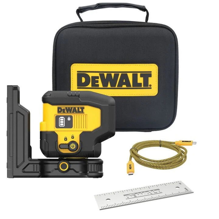 DEWALT USB Rechargeable Green 3 Spot Laser