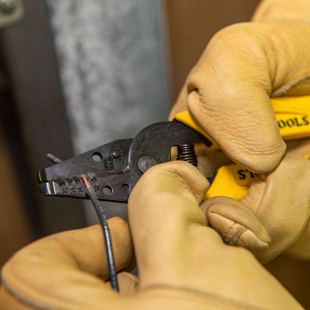 Dual - Wire Stripper/Cutter for Solid Wire - AAA Industrial Supply