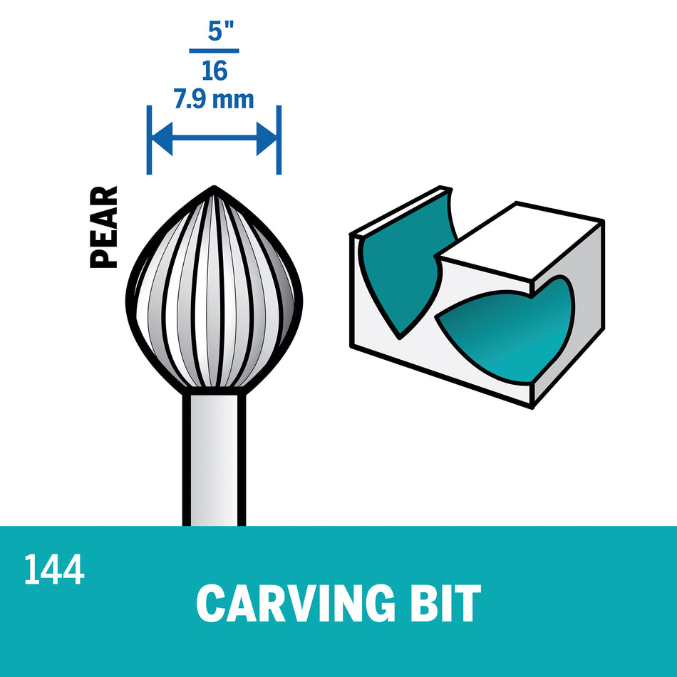 Dremel 5/16 In. (7.9 mm) Carving Bit